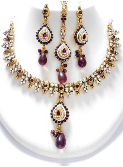 Polki Necklace Set